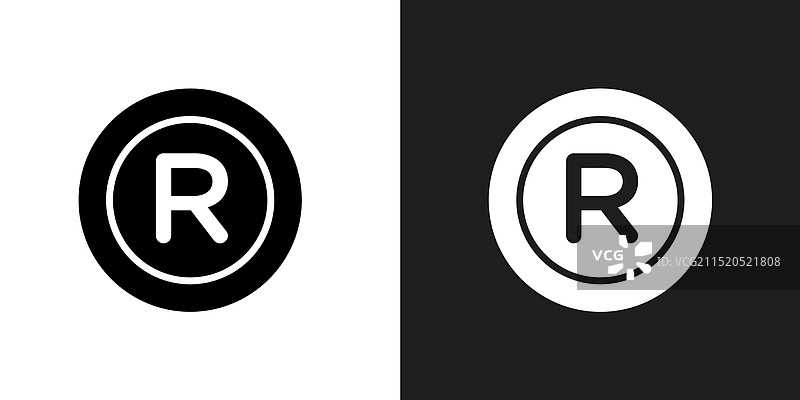 已注册图标Logo合集图片素材