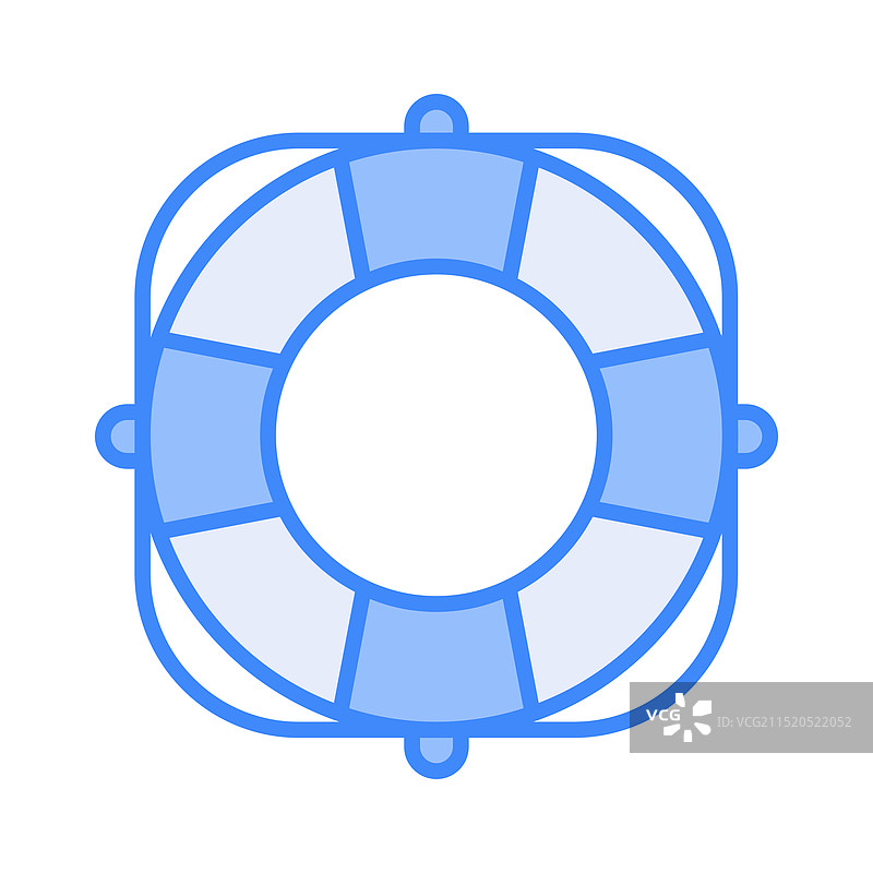带有绳索的救生圈图片素材