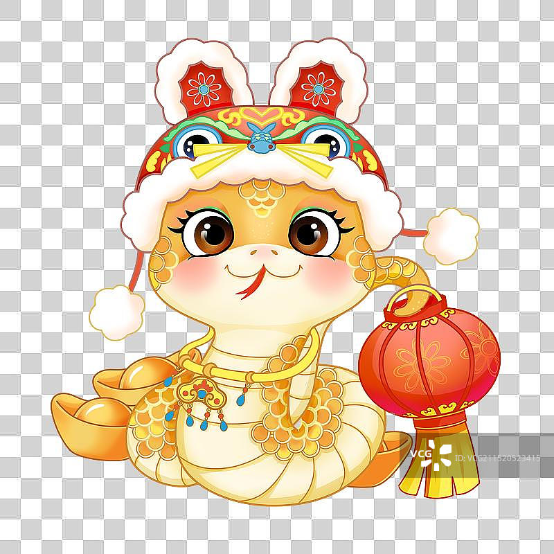 蛇年卡通蛇图片素材
