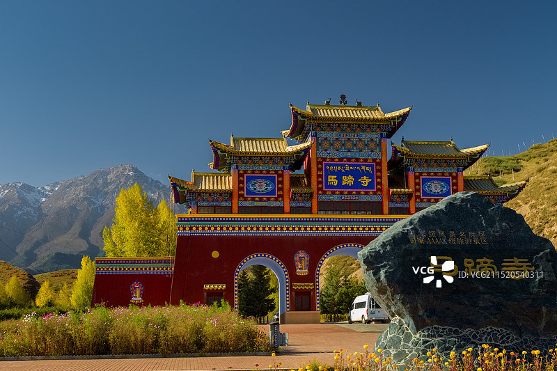 马蹄寺图片素材