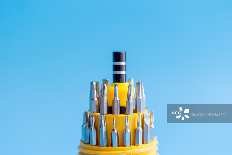 家用便携拆机维修用具 多功能螺丝刀套装图片素材