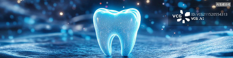 【AI数字艺术】口腔医疗主题抽象3D保护性涡流环绕牙齿：创新牙齿美白概念。富有活力的专业口腔护理服务插图全国爱牙日图片素材