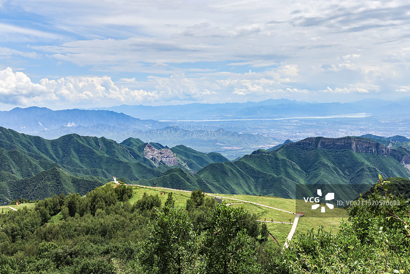 张家口黄龙山庄景区图片素材