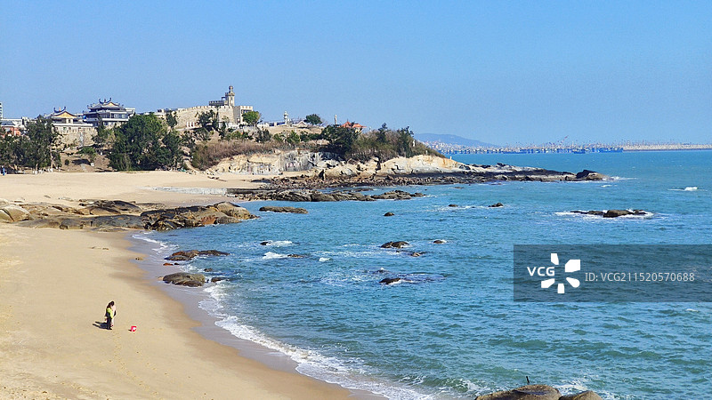 泉州惠安崇武古城风景区图片素材