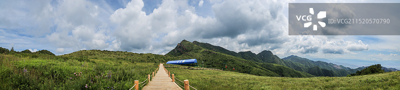 张家口黄龙山庄景区图片素材