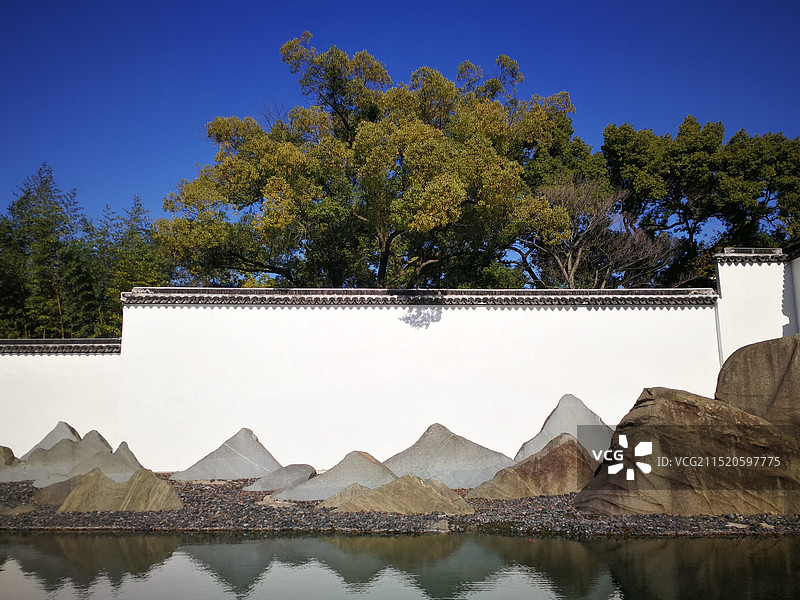 中式园林建筑图片素材