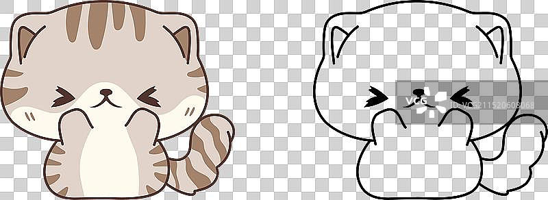 可爱兔子剪贴画图片素材