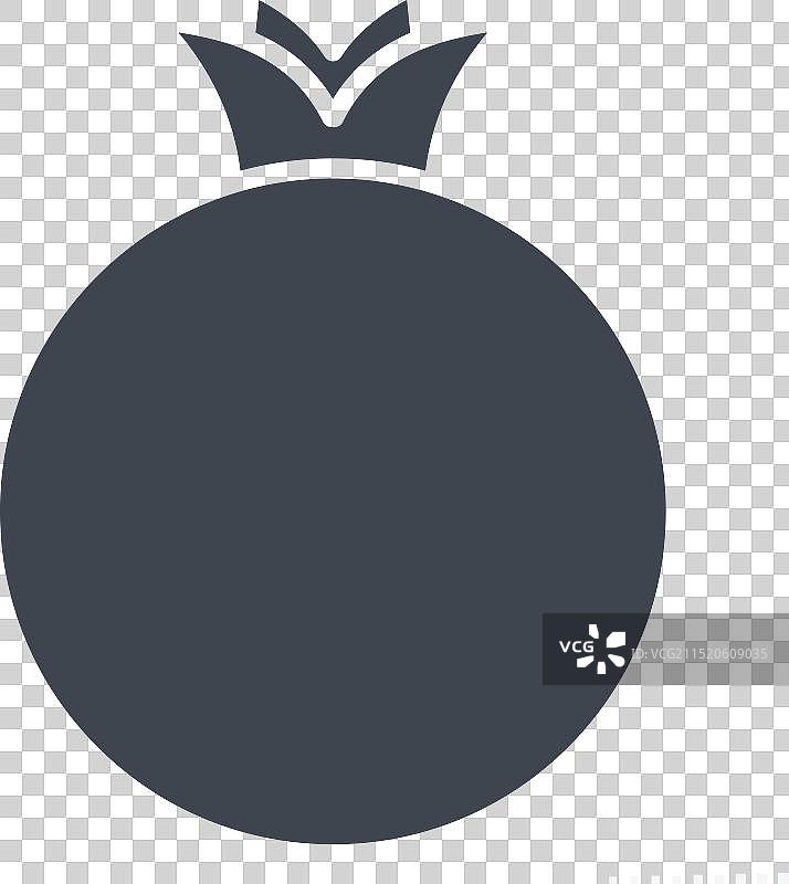 石榴果蔬标志图片素材