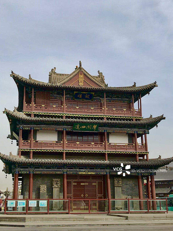 山西大同鼓楼图片素材