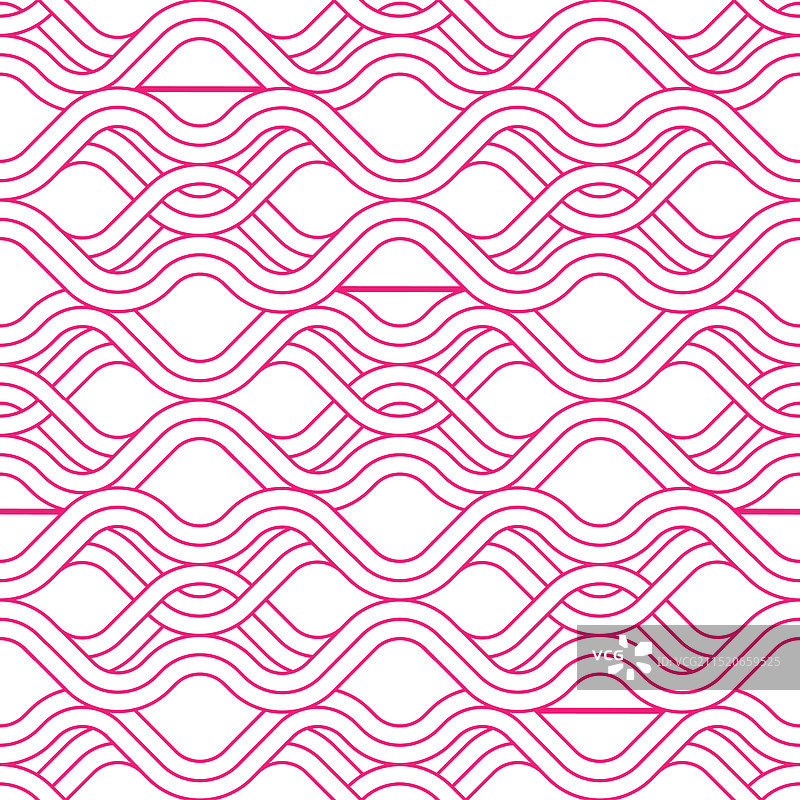 日式绳结无缝图案图片素材