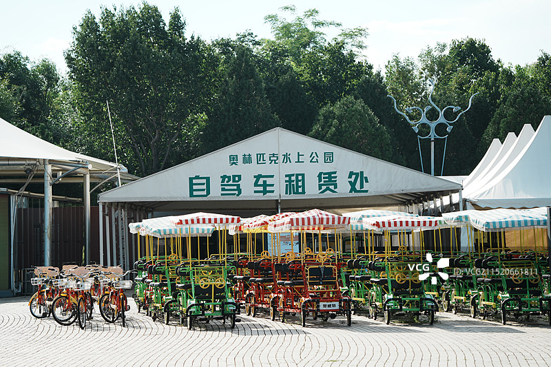 北京奥林匹克水上公园图片素材