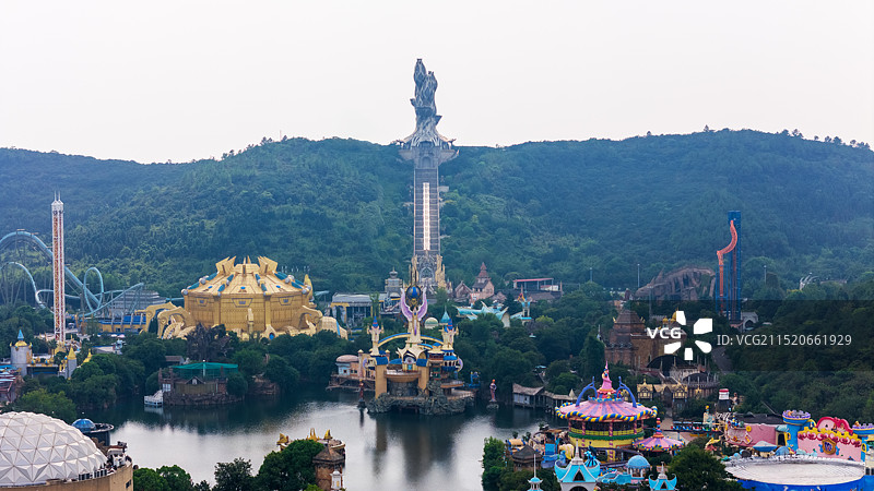 常州环球动漫嬉戏谷乐园图片素材