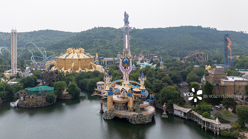 常州环球动漫嬉戏谷乐园图片素材