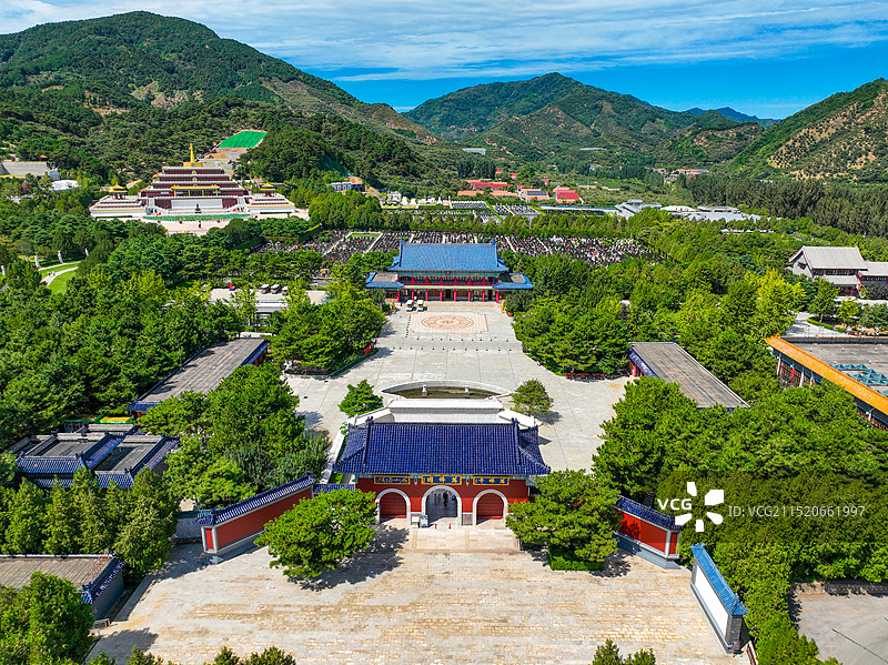 唐山遵化万佛园景区图片素材