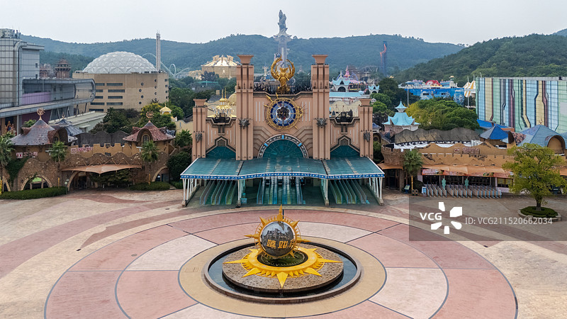 常州环球动漫嬉戏谷乐园图片素材