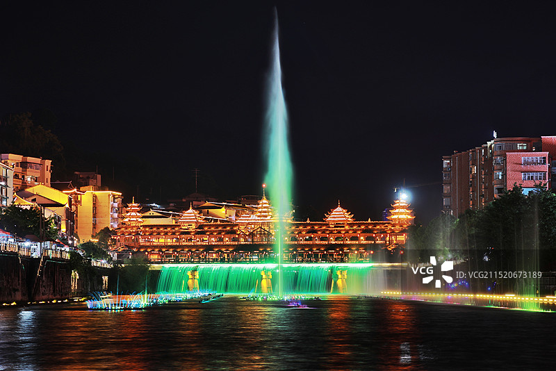 恩施州宣恩县仙山贡水旅游区图片素材