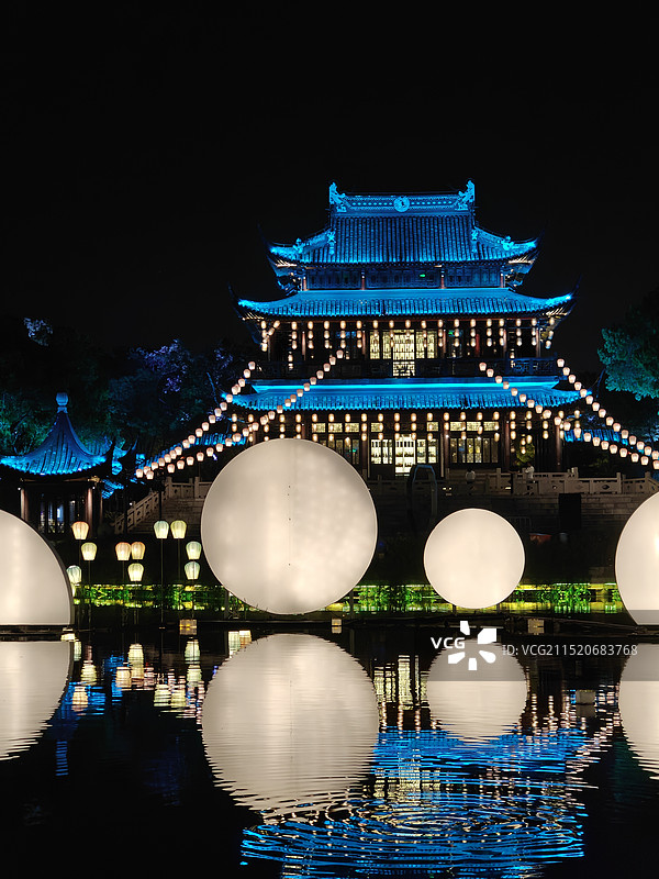 苏州盘门景区图片素材