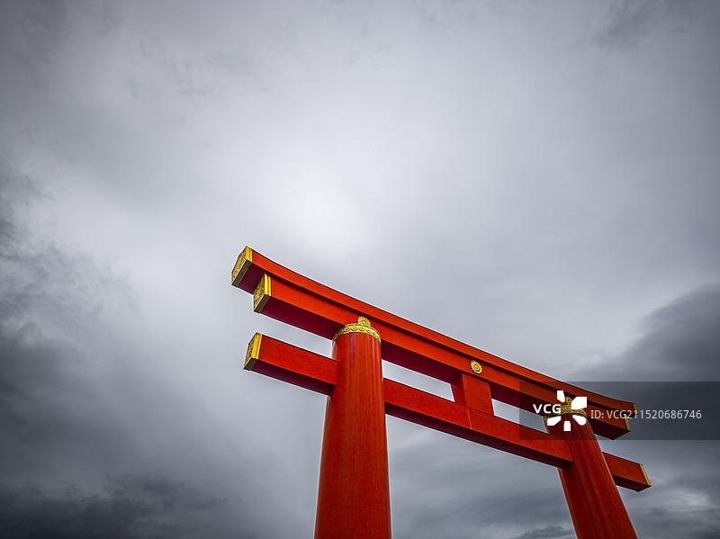 日本传统建筑与日本庭院图片素材