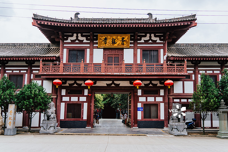 西安青龙寺图片素材