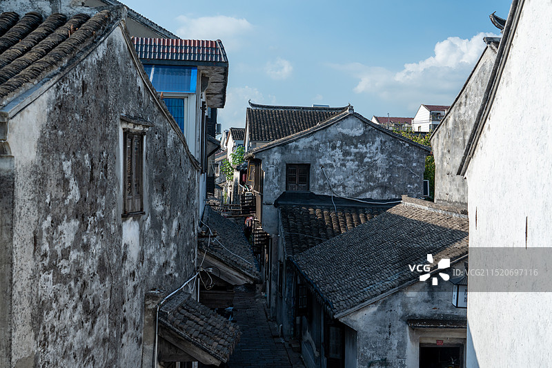 苏州太仓市沙溪古镇景区图片素材