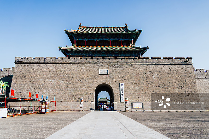 运城池神庙中禁门图片素材