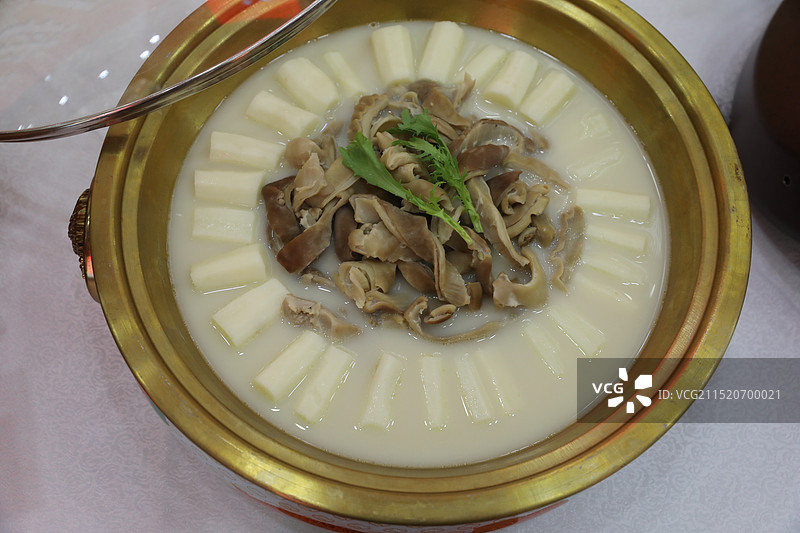 海南菜：胡椒炖猪肚图片素材