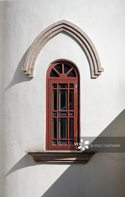 上海崇明大公所天主堂图片素材