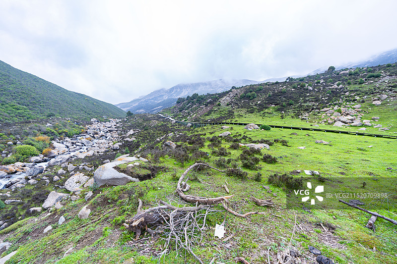 武威天祝冰沟河生态文化旅游景区图片素材