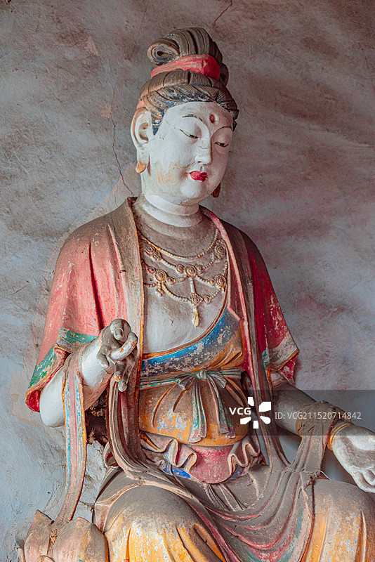 山西长治长子法兴寺图片素材