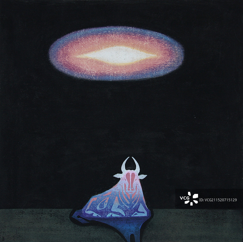 《冕》木版图片素材