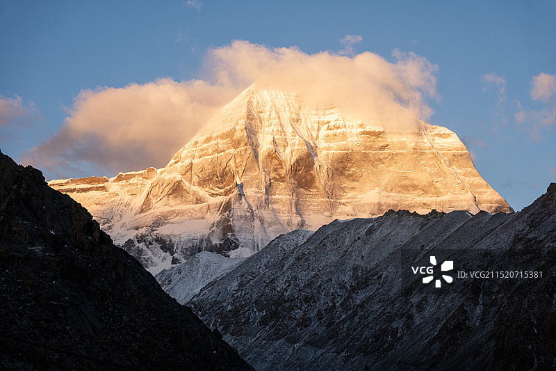 西藏阿里｜冈仁波齐徒步图片素材