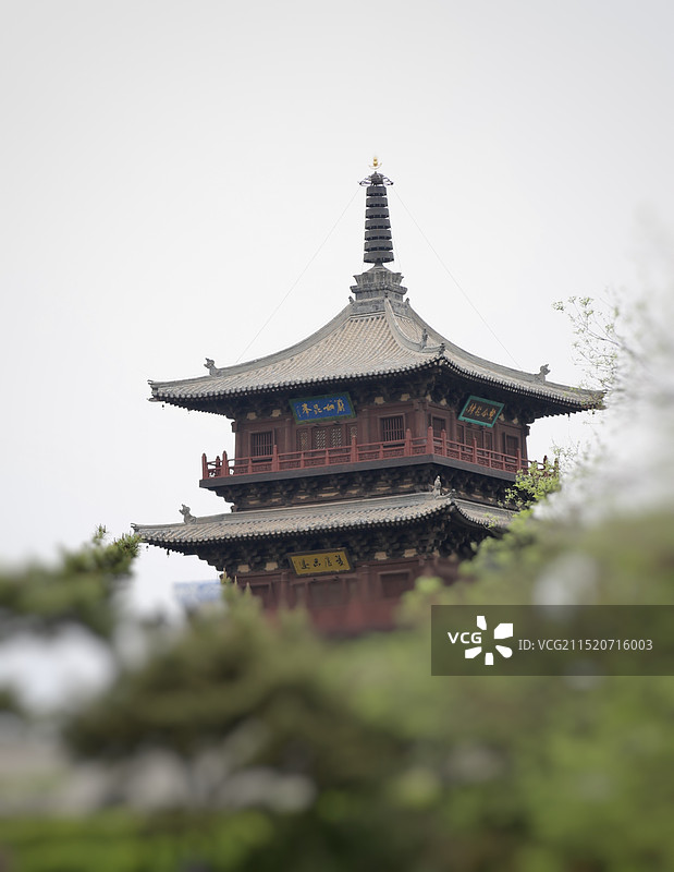 山西大同华严寺图片素材