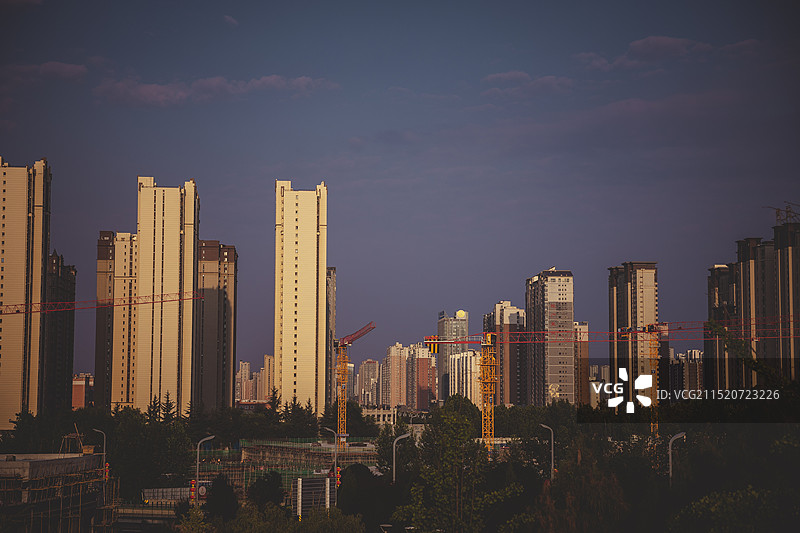 宝鸡市陈仓老街图片素材