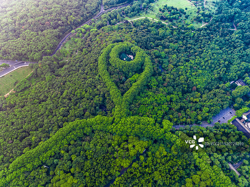 航拍美龄宫图片素材