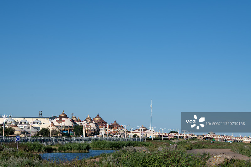 草原上的明珠-格根塔拉图片素材