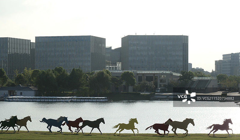 上海闵行文化公园图片素材