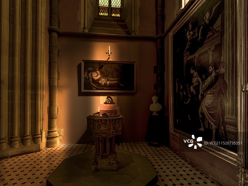 澳洲墨尔本Fitzroy Gardens 和 st Patrick大教堂随拍图片素材