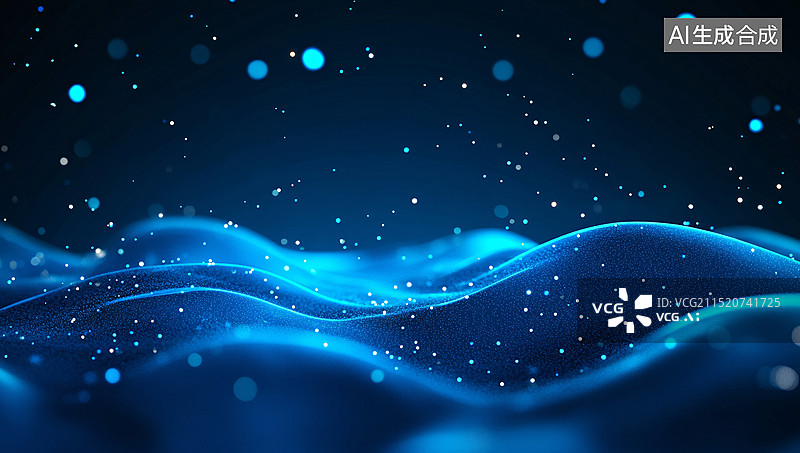 【AI数字艺术】抽象数字5G互联网技术商务PPT概念背景图片素材