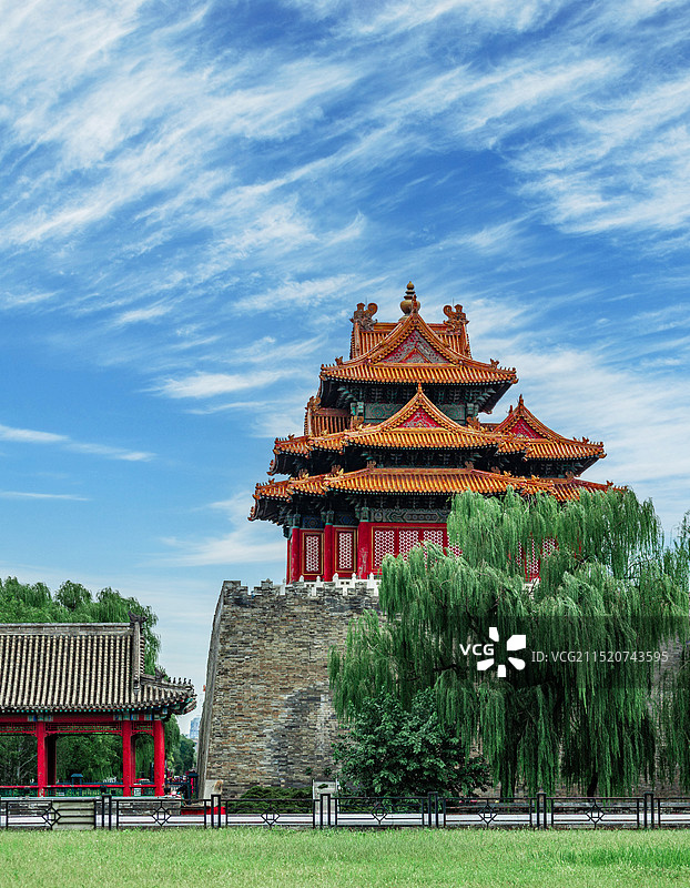 北京故宫角楼图片素材