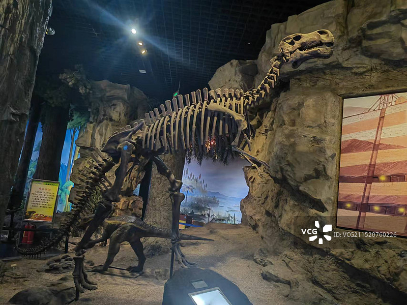 太原中国煤炭博物馆“煤海探秘游”图片素材