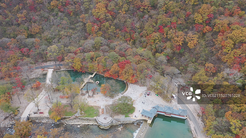 丹东宽甸满族自治县天华山森林公园图片素材