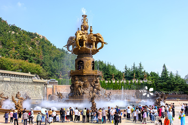 威海荣成赤山风景名胜区图片素材