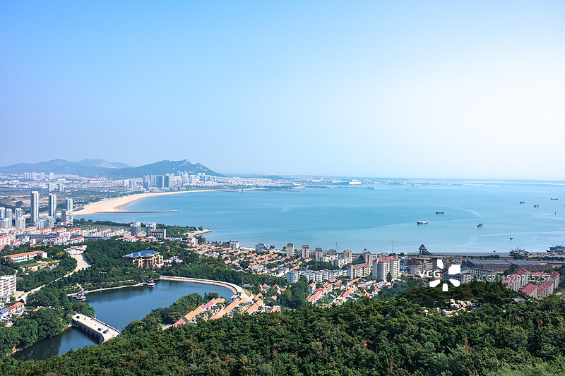 威海荣成赤山风景名胜区图片素材