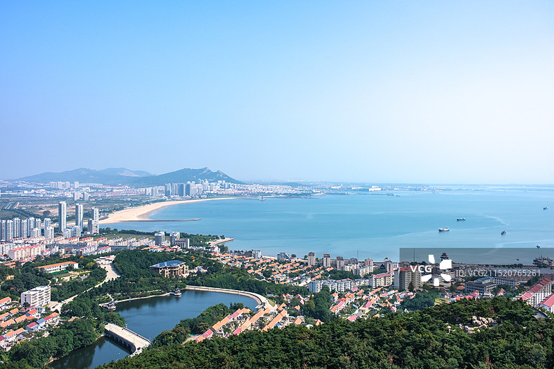 威海荣成赤山风景名胜区图片素材