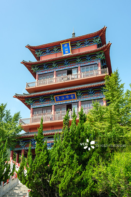 威海荣成赤山风景名胜区图片素材