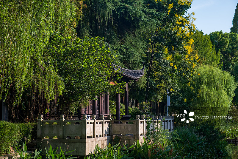 南京市鼓楼区乌龙潭公园图片素材