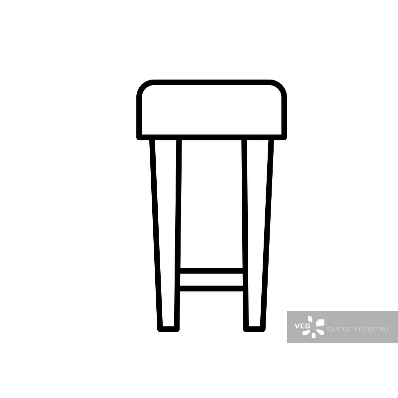 凳子图标图片素材