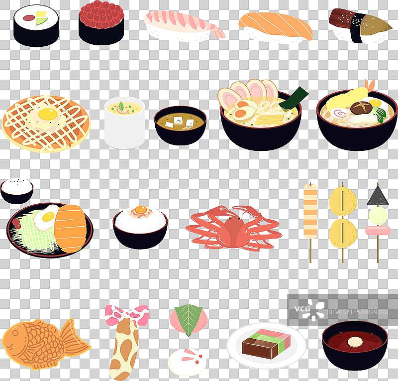 诱人的日本美食图片素材