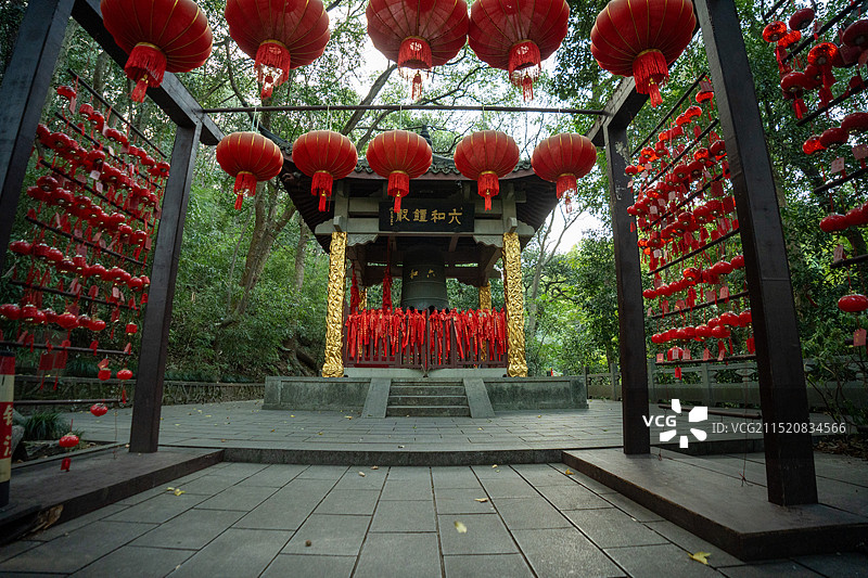 浙江杭州六和塔图片素材