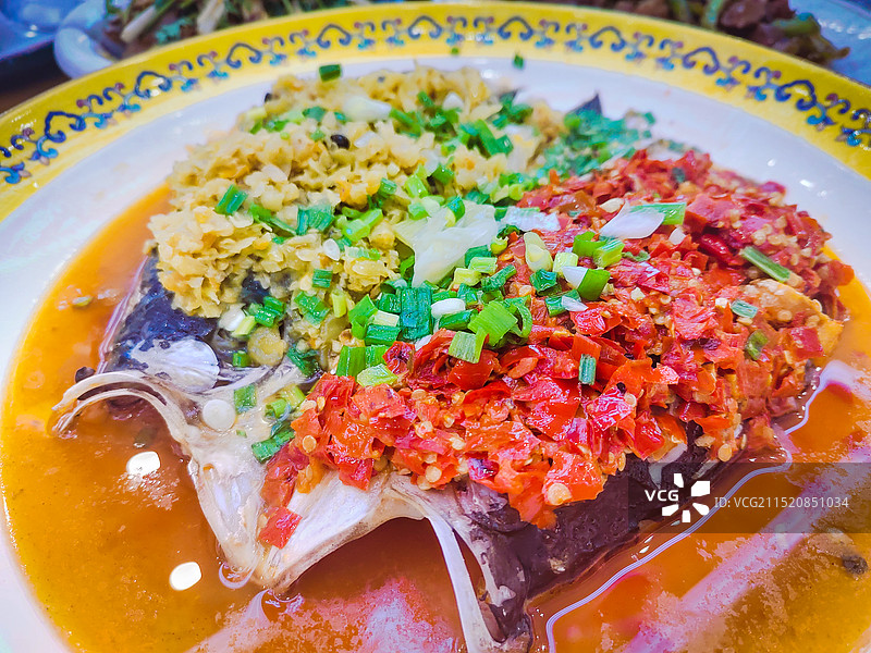 剁椒鱼头图片素材